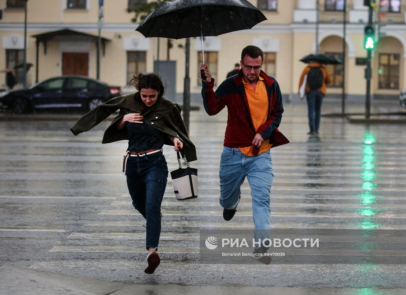 Дождь в Москве