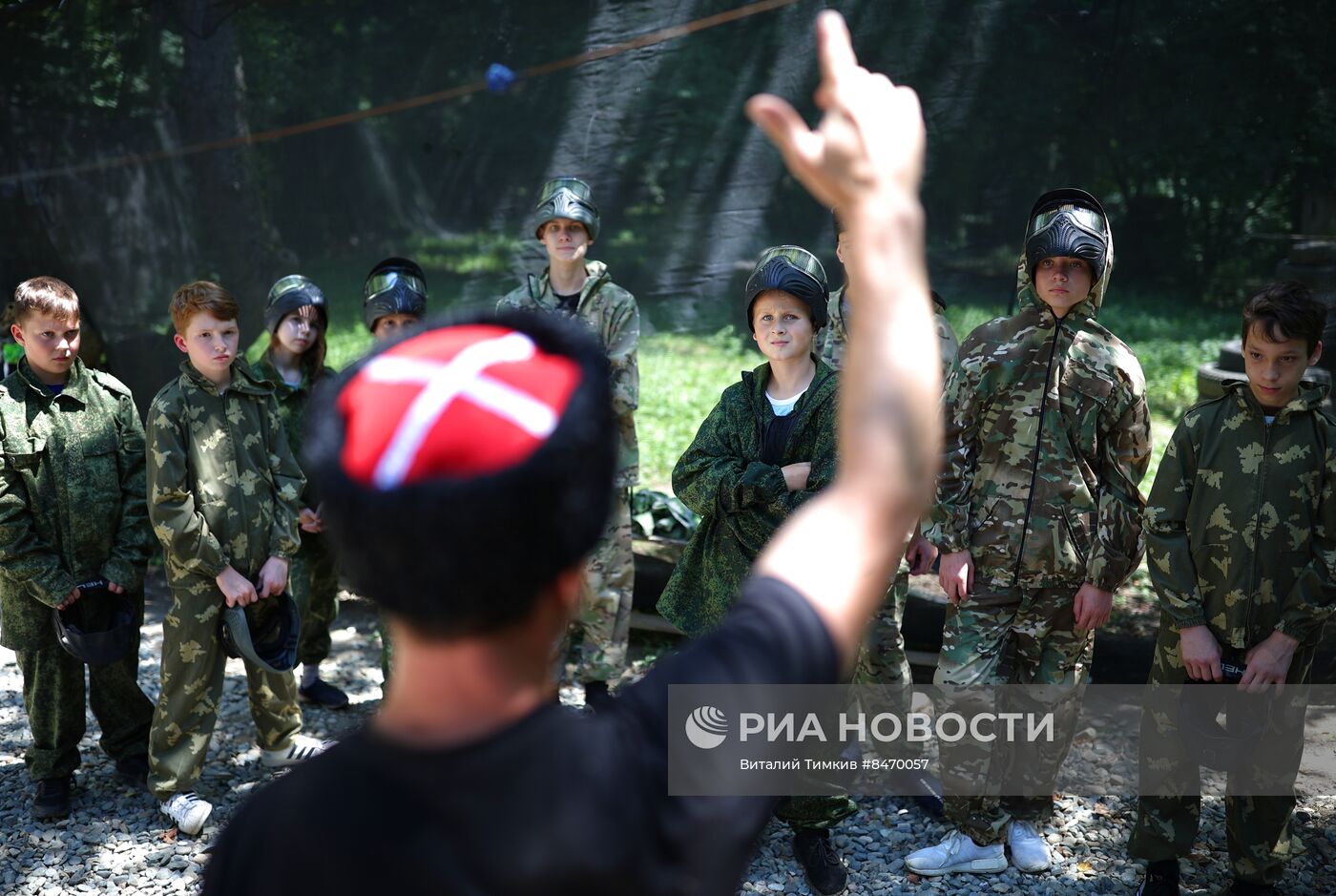 Подготовка молодежи к службе в армии РФ среди казаков в Краснодарском крае