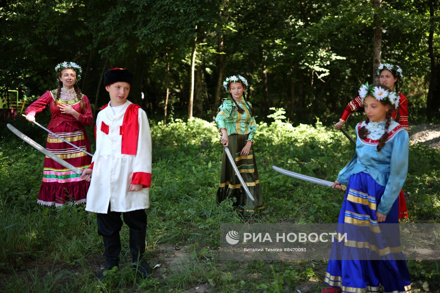 Подготовка молодежи к службе в армии РФ среди казаков в Краснодарском крае