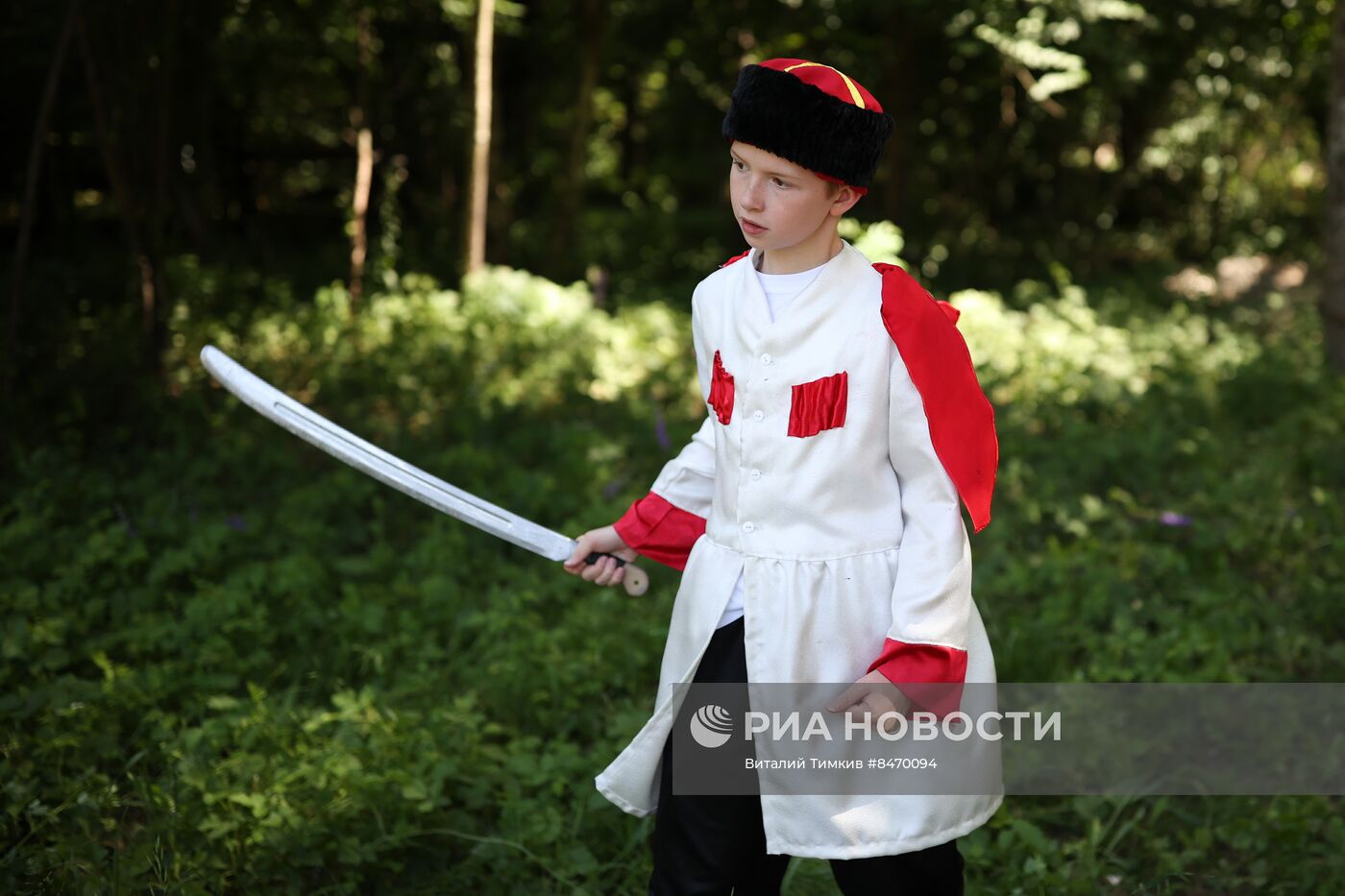 Подготовка молодежи к службе в армии РФ среди казаков в Краснодарском крае