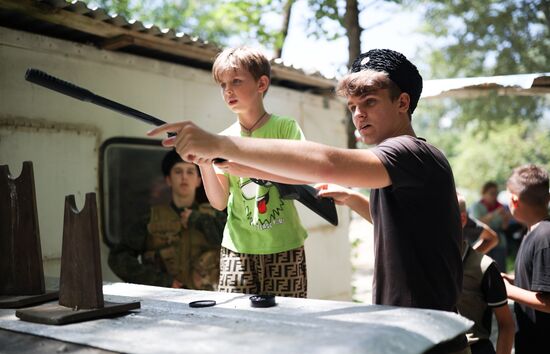 Подготовка молодежи к службе в армии РФ среди казаков в Краснодарском крае