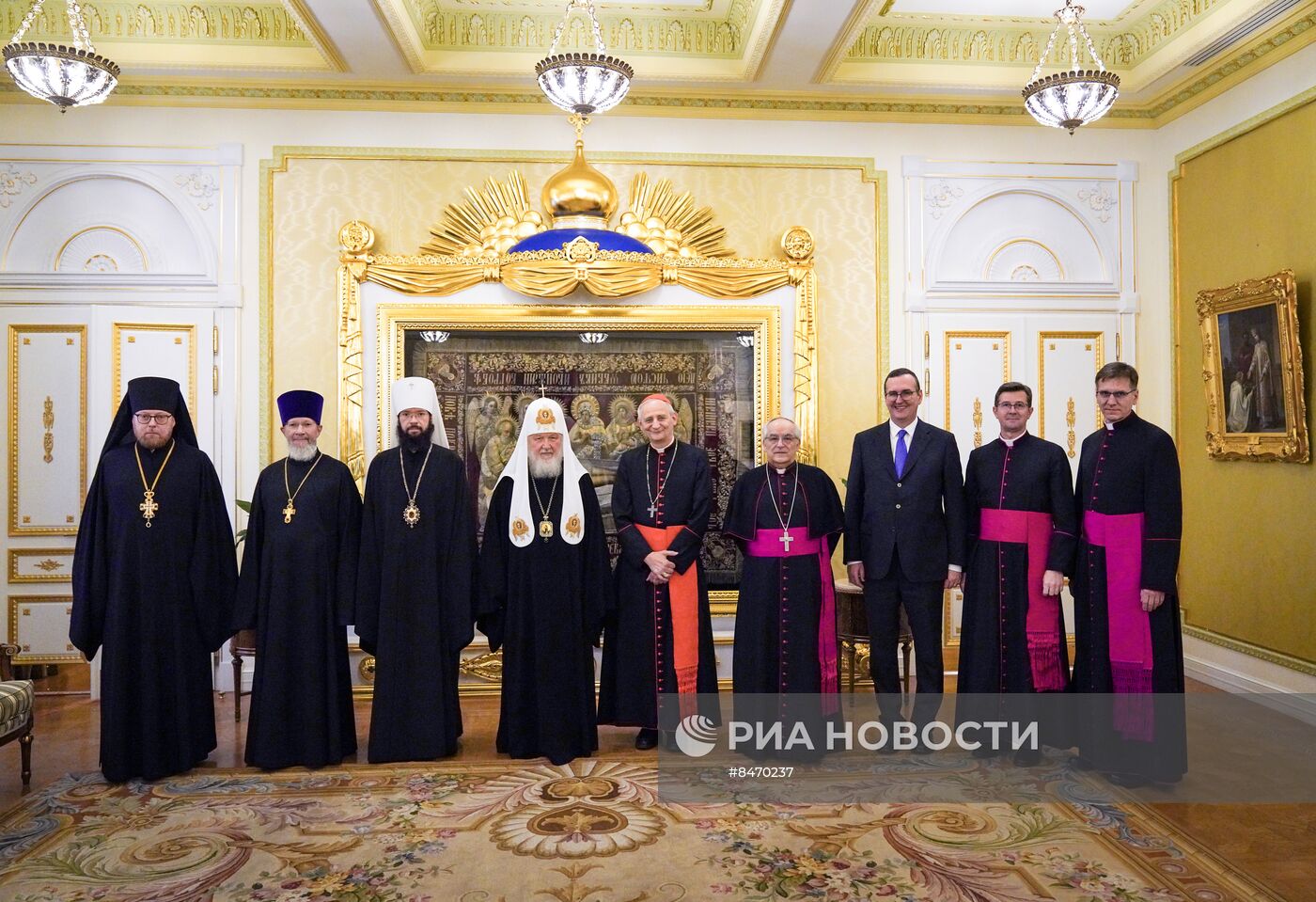 Посланник папы римского кардинал Дзуппи посетил Москву