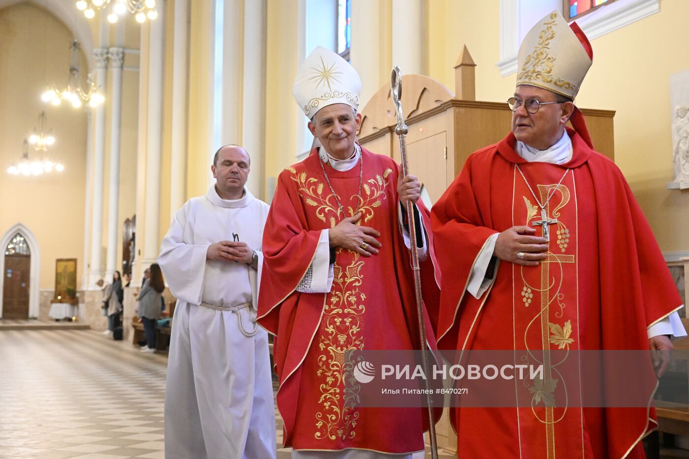 Посланник папы римского кардинал Дзуппи посетил Москву