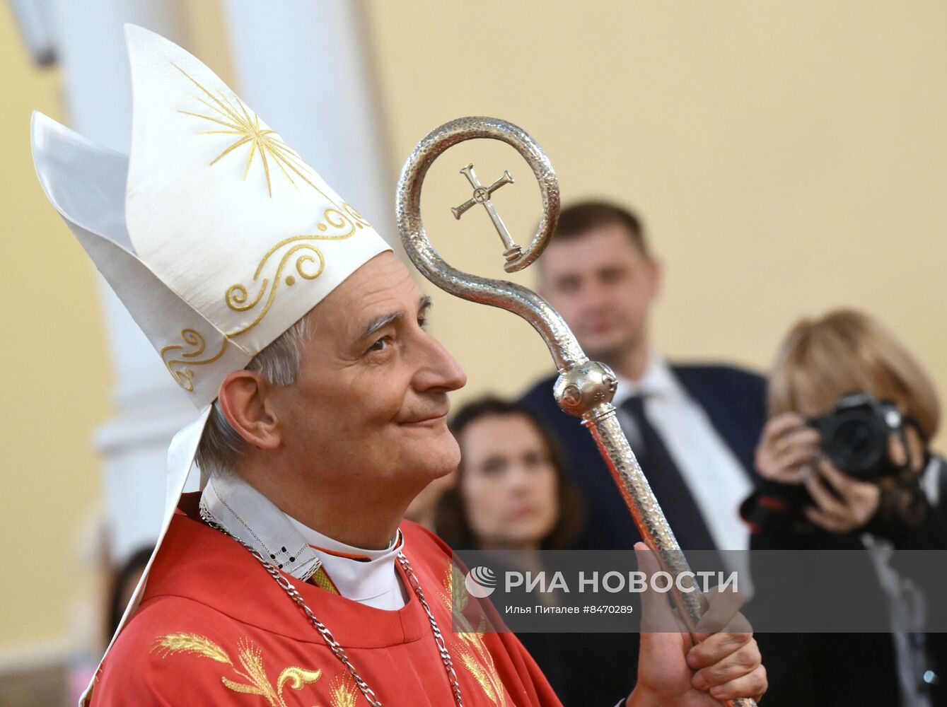 Посланник папы римского кардинал Дзуппи посетил Москву