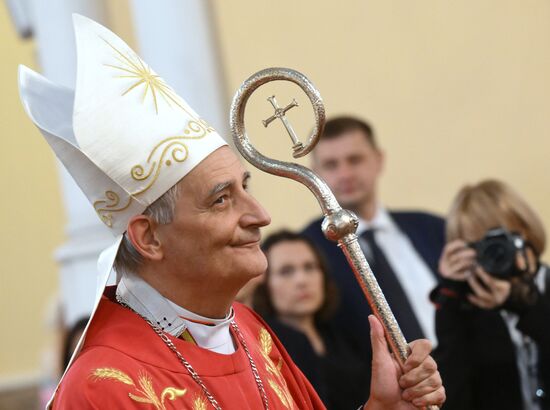Посланник папы римского кардинал Дзуппи посетил Москву