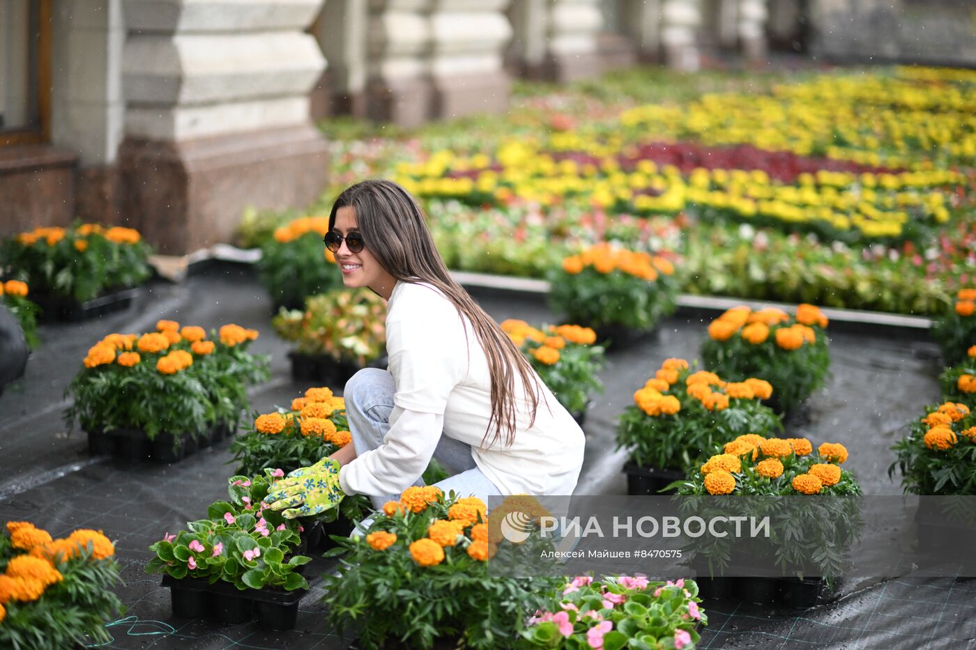 Фестиваль цветов в ГУМе