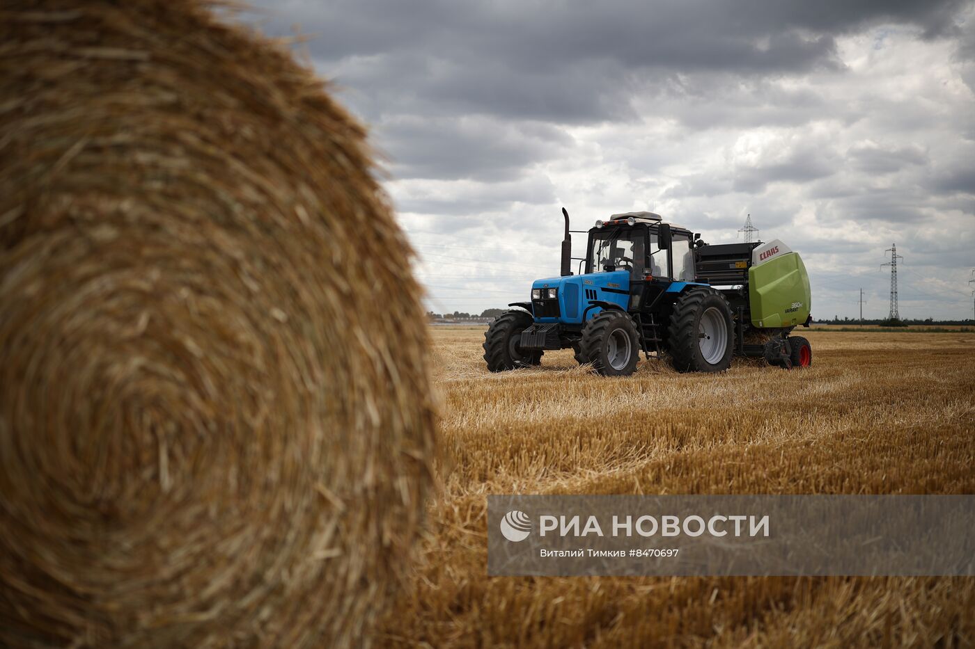 Старт уборки зерновых культур в Краснодарском крае