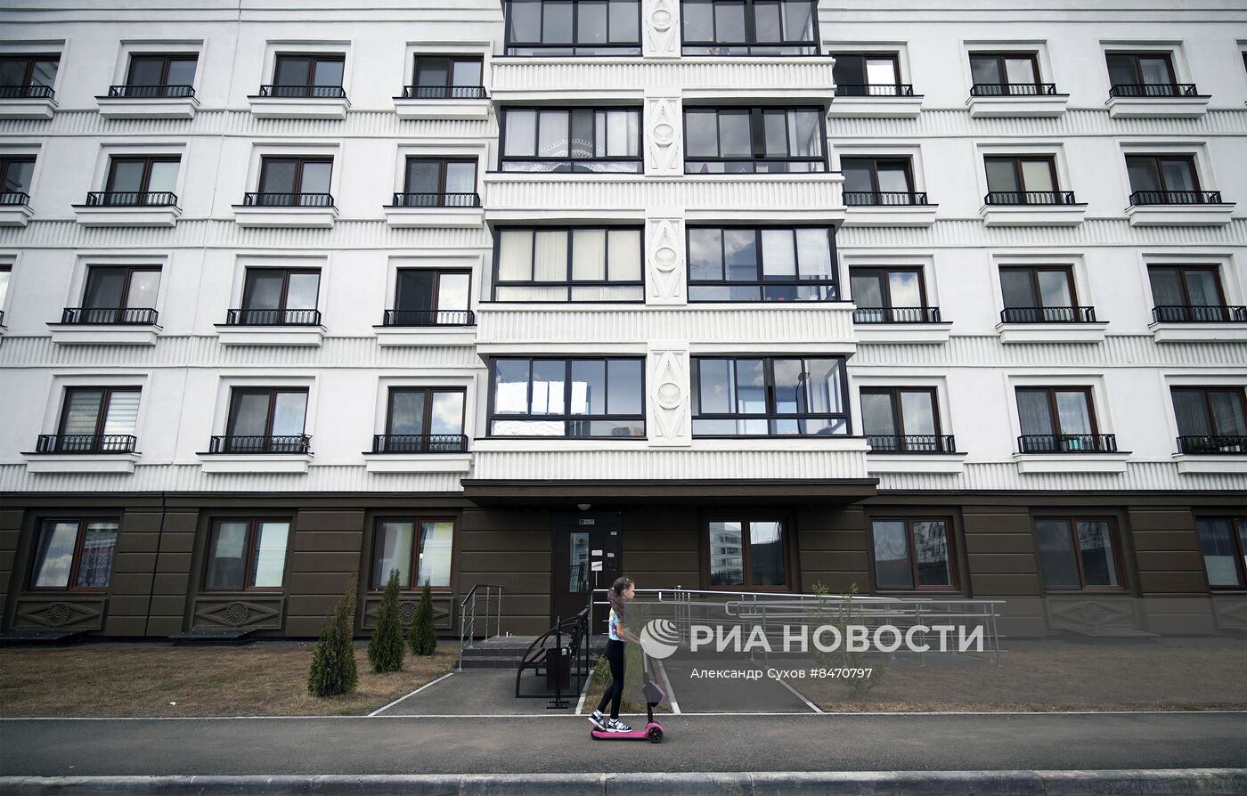 Строительство жилого квартала в Мариуполе