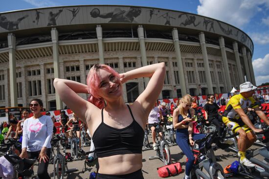 Бег рельеф Московский спорт