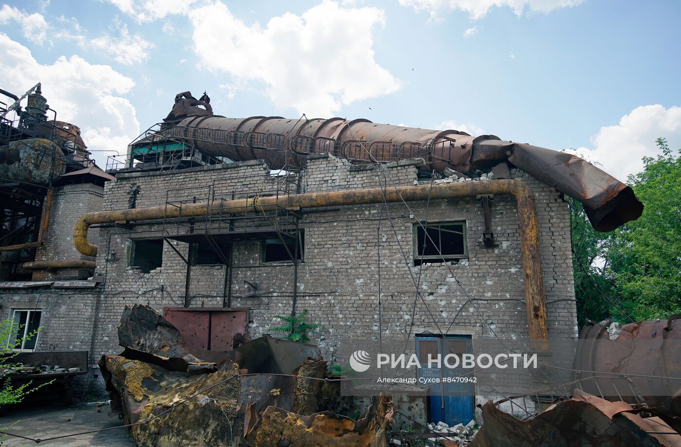 Строительство котельной "Новотрубная" в Мариуполе