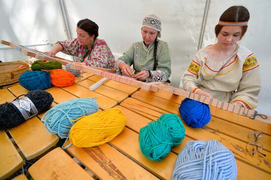 Всероссийский этнографический фестиваль "Бажовский" в Челябинской области