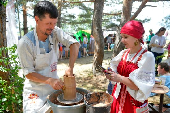 Всероссийский этнографический фестиваль "Бажовский" в Челябинской области