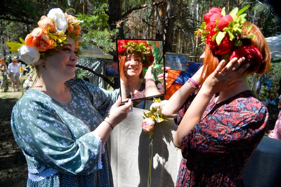 Всероссийский этнографический фестиваль "Бажовский" в Челябинской области