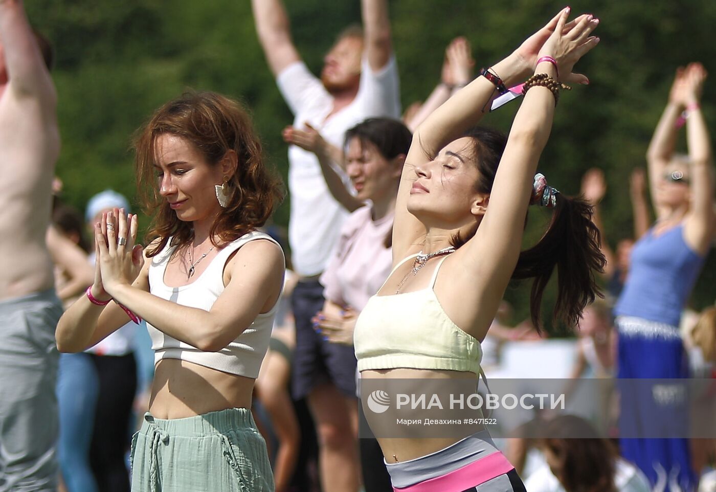 9-й Международный день йоги Yoga Day Russia
