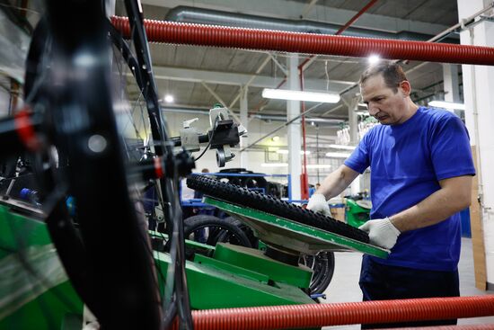 Производство велосипедов на заводе "Балтийская звезда" в Калининграде