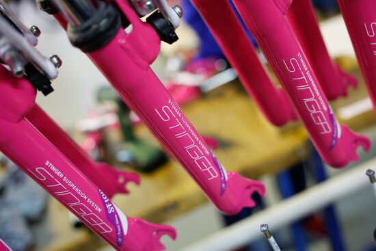 Производство велосипедов на заводе "Балтийская звезда" в Калининграде