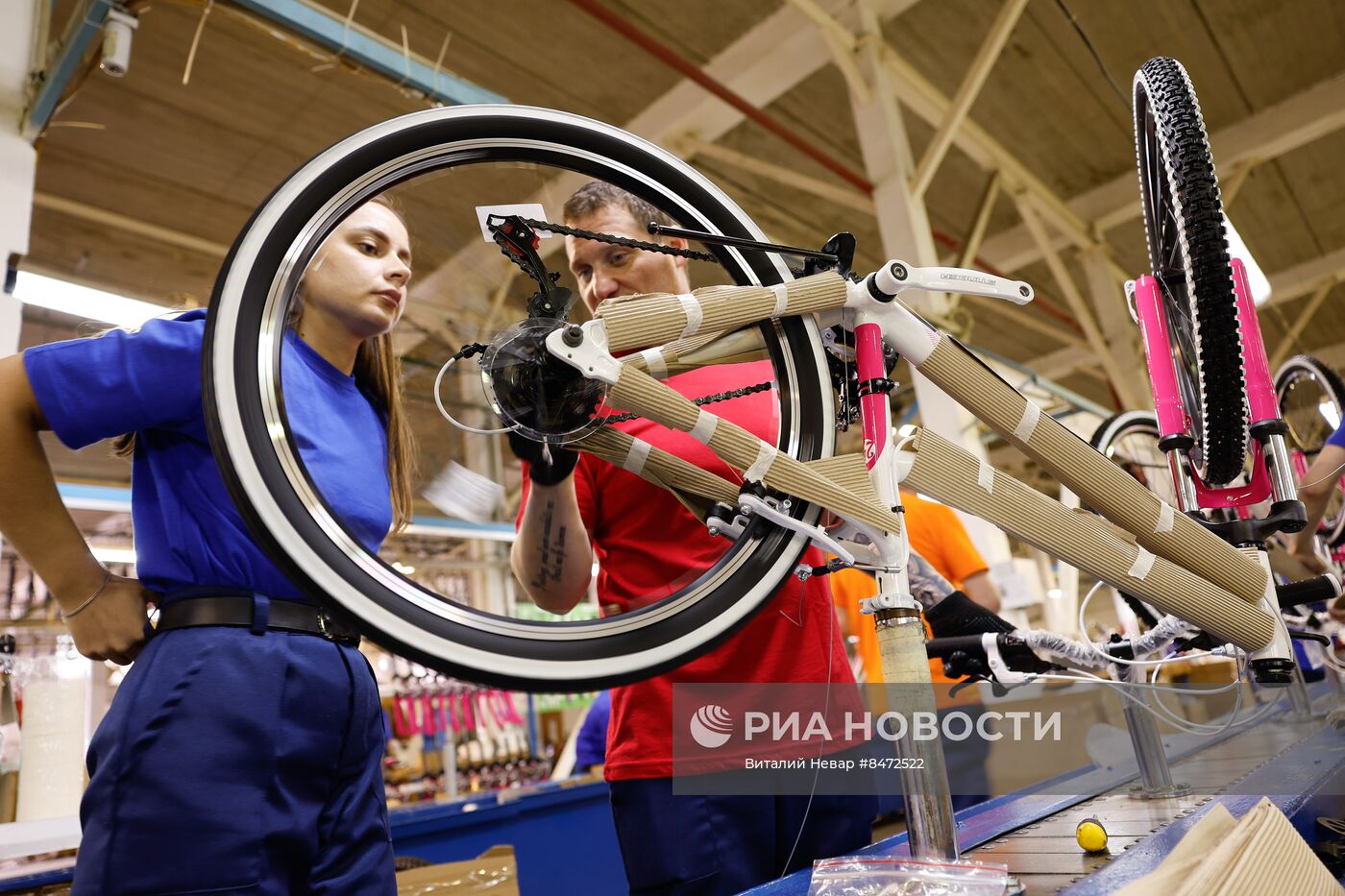 Производство велосипедов на заводе "Балтийская звезда" в Калининграде