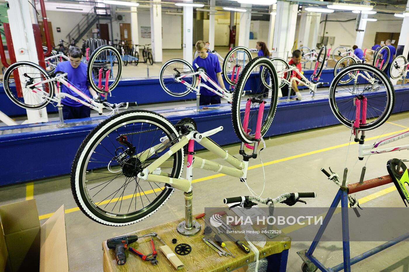 Производство велосипедов на заводе "Балтийская звезда" в Калининграде