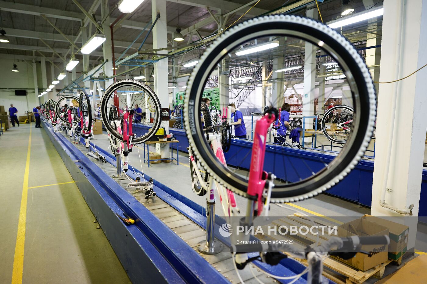 Производство велосипедов на заводе "Балтийская звезда" в Калининграде