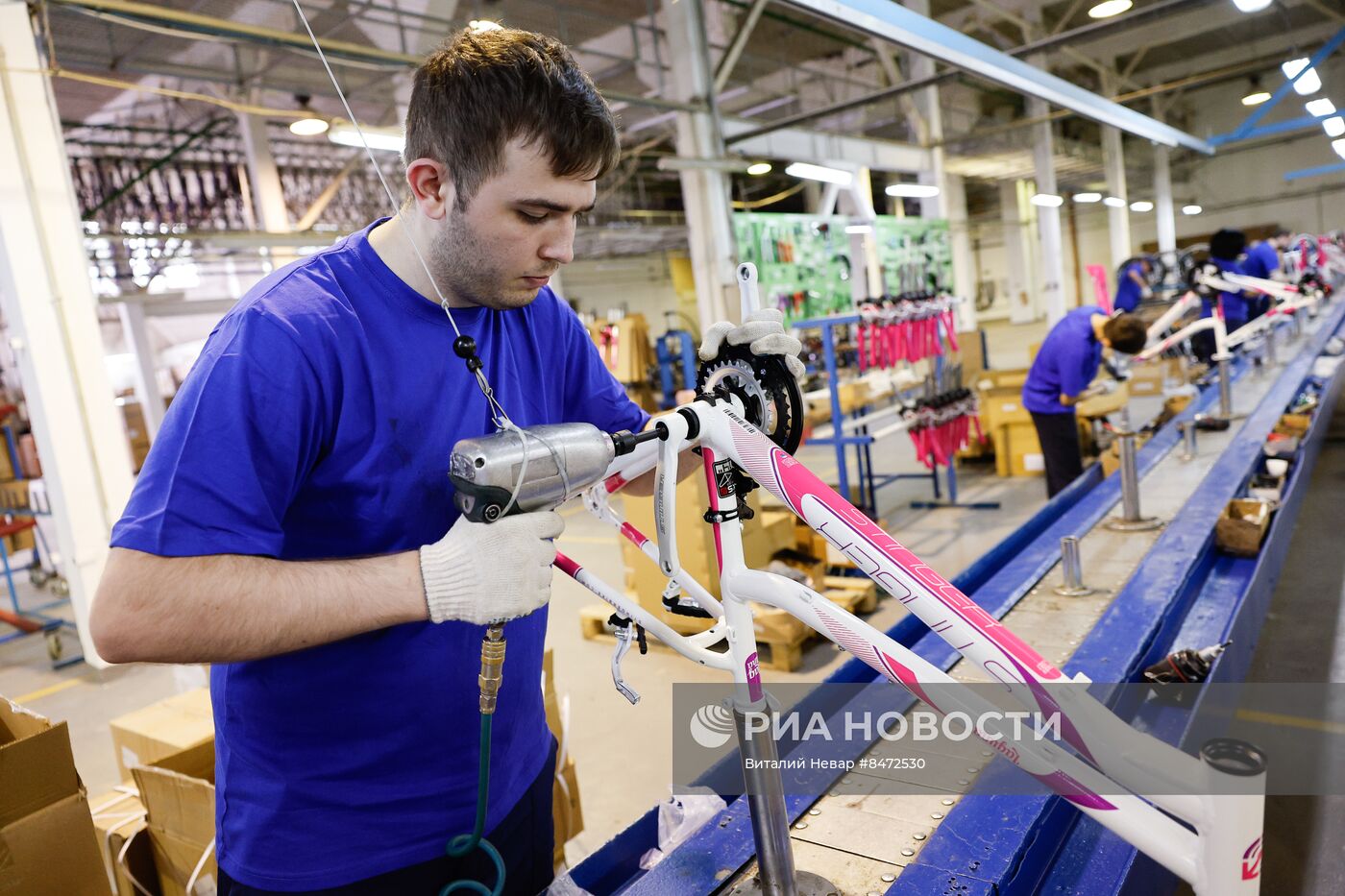 Производство велосипедов на заводе "Балтийская звезда" в Калининграде