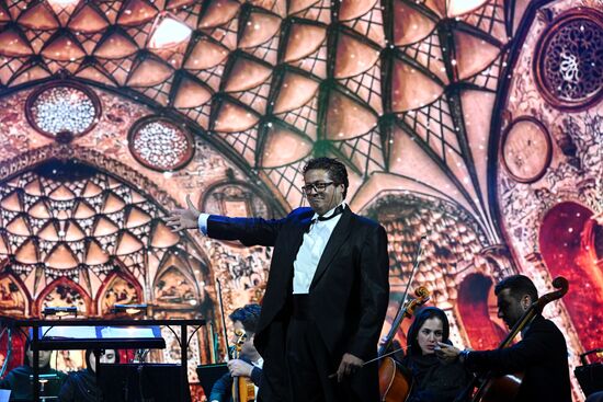 Выступление Национального оркестра Ирана и Российского национального молодежного симфонического оркестра