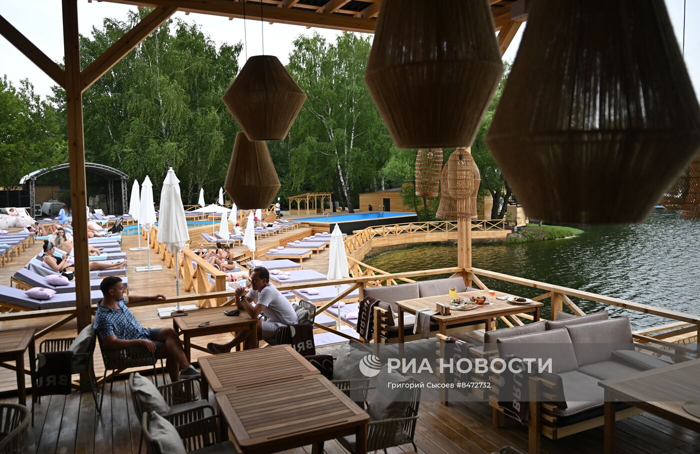 Новый пляжный комплекс City Beach Club в Москве