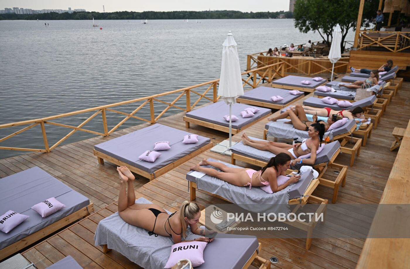 Новый пляжный комплекс City Beach Club в Москве