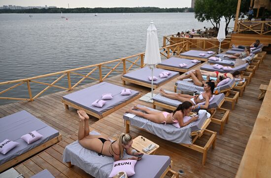 Новый пляжный комплекс City Beach Club в Москве