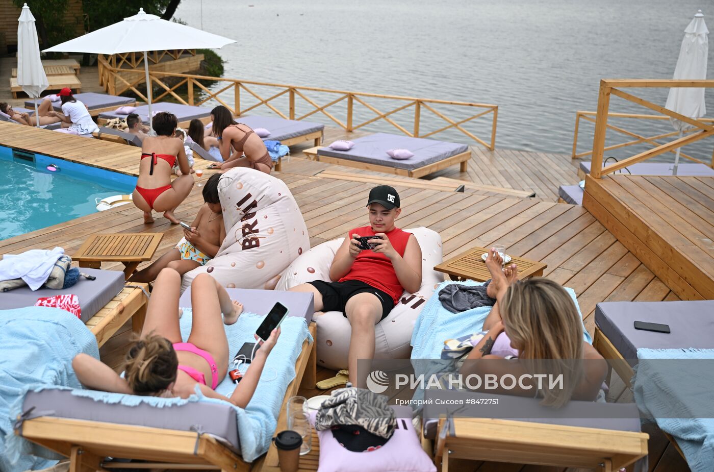 Новый пляжный комплекс City Beach Club в Москве