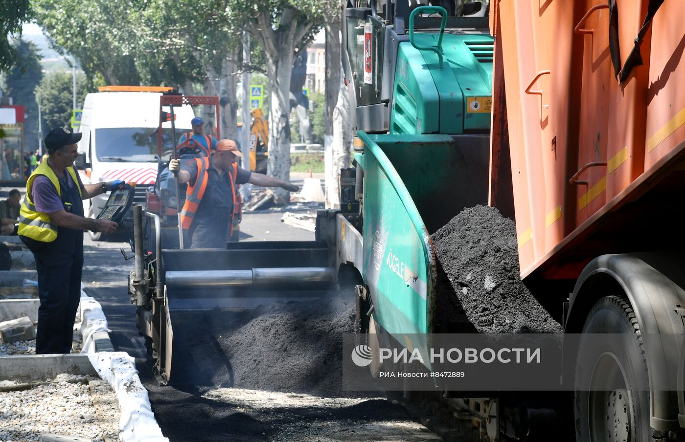 Благоустройство Луганска подрядчиками из Москвы
