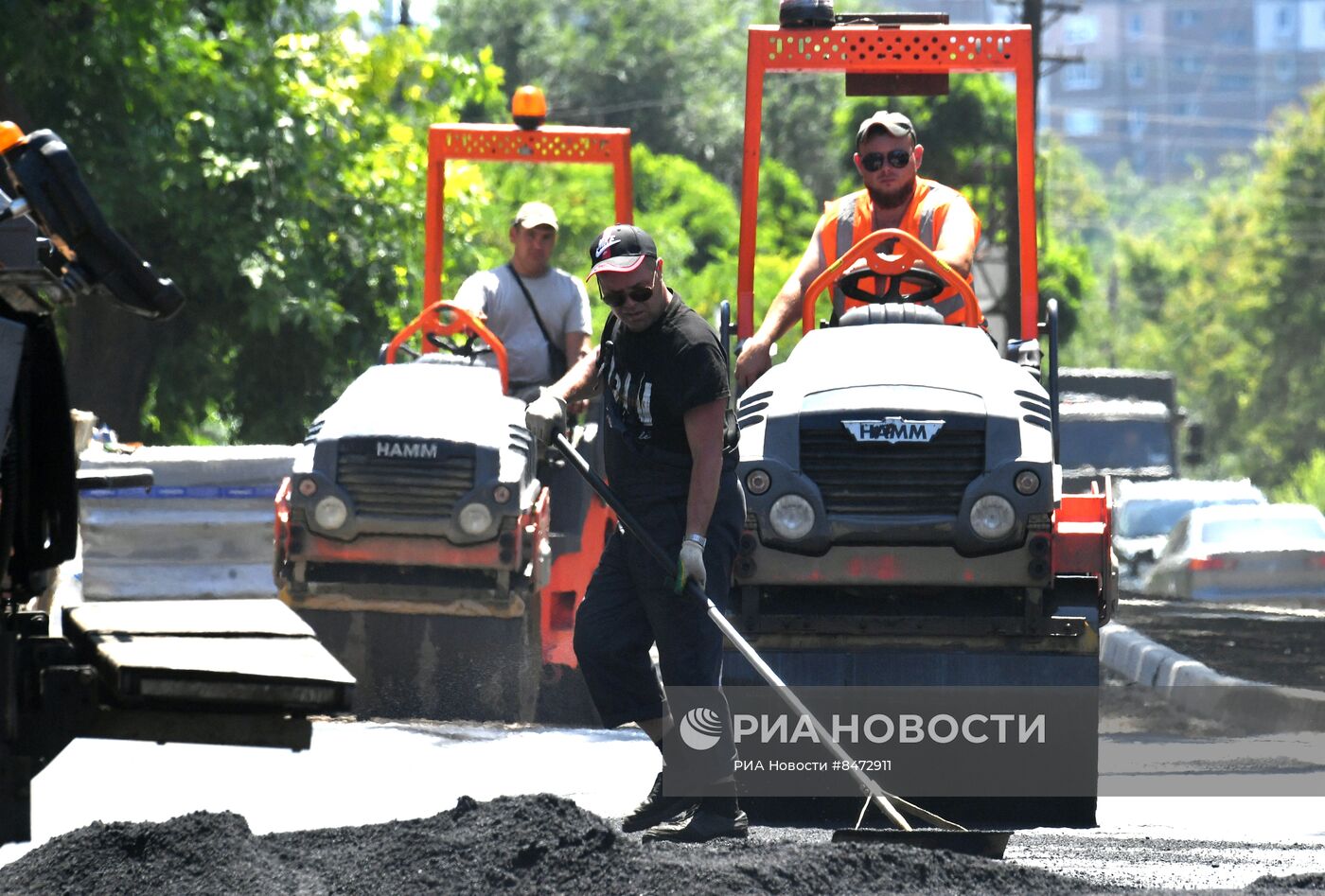 Благоустройство Луганска подрядчиками из Москвы