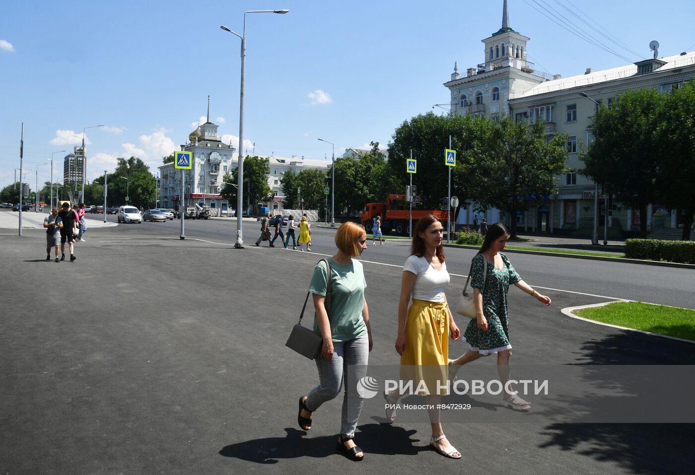 Благоустройство Луганска подрядчиками из Москвы