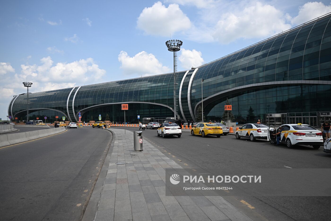 Новый сегмент пассажирского терминала московского аэропорта Домодедово