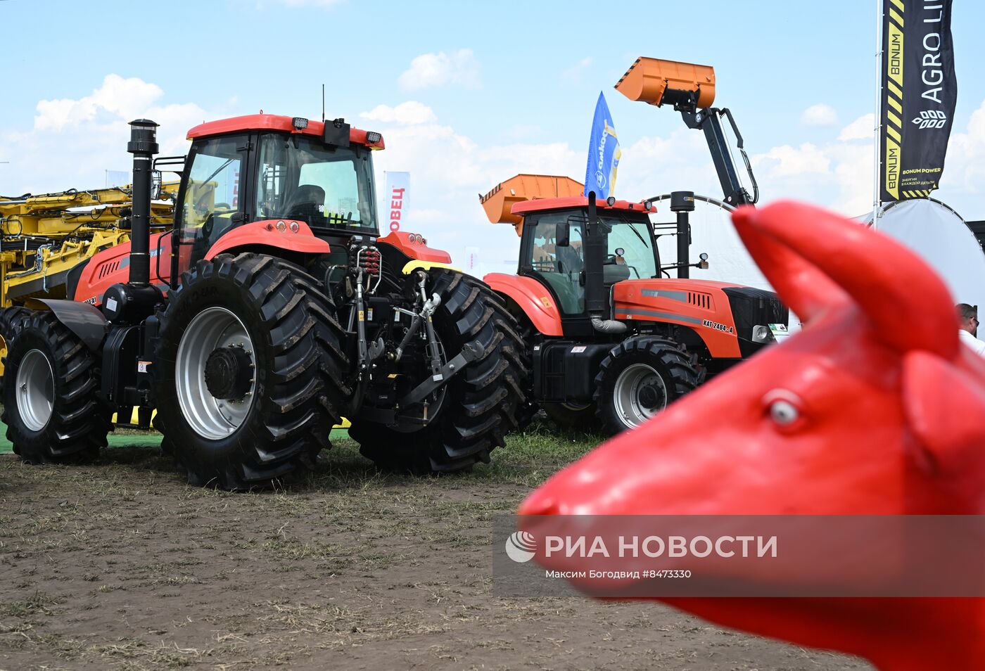 Агропромышленная выставка "Всероссийский день поля" в Татарстане