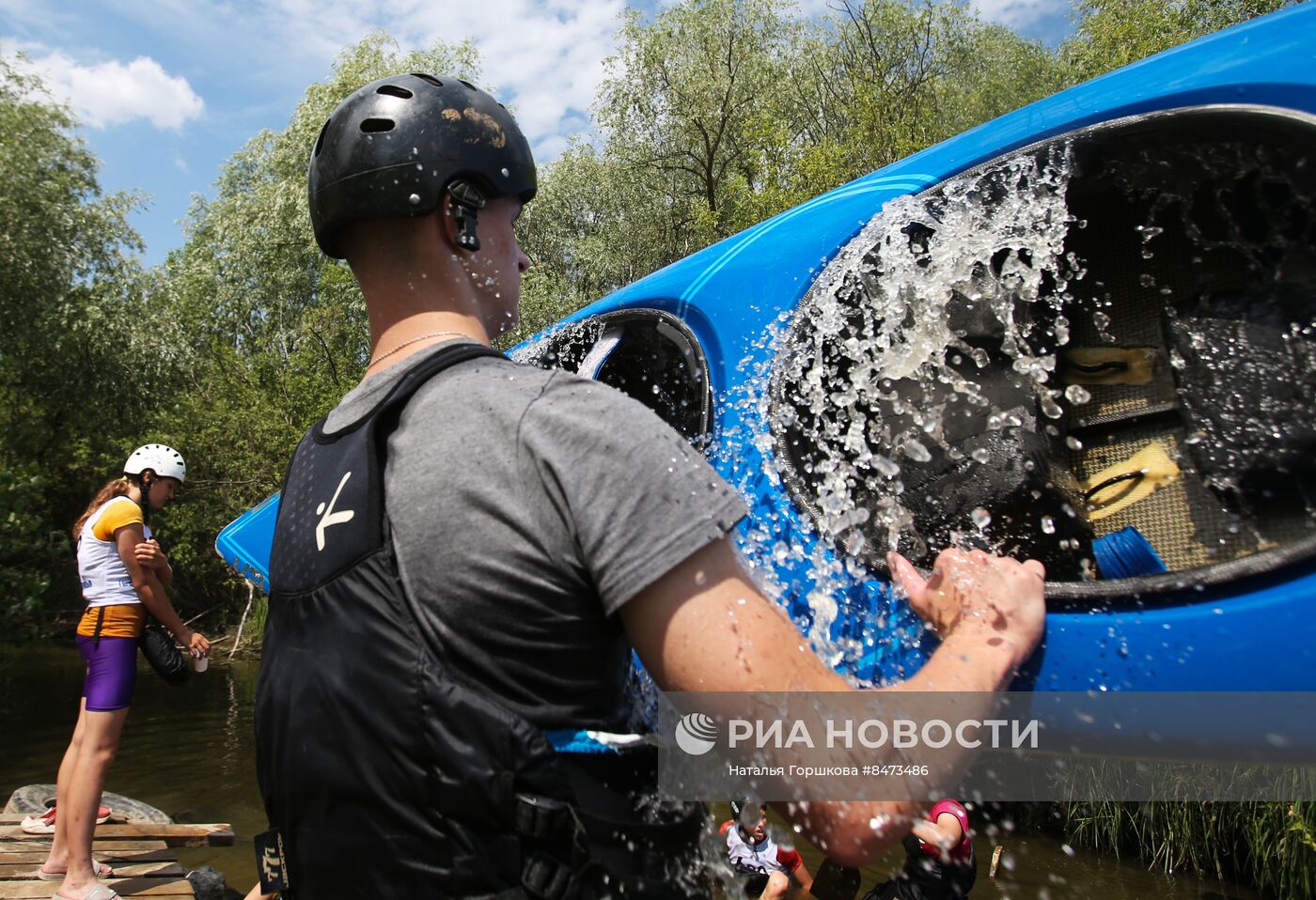 Всероссийские соревнования по гребному слалому в Тюмени