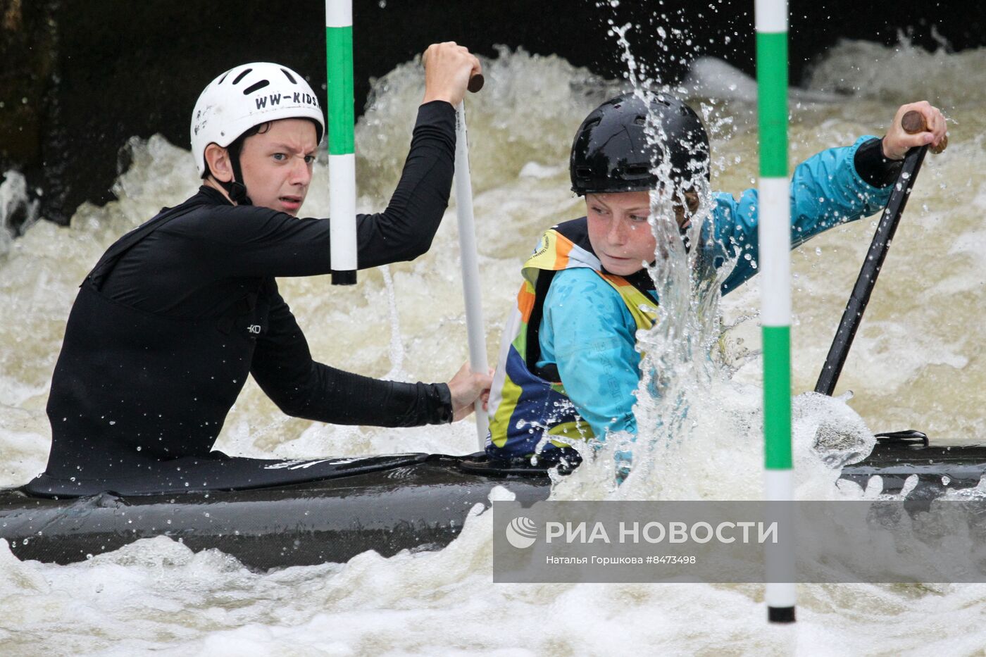 Всероссийские соревнования по гребному слалому в Тюмени