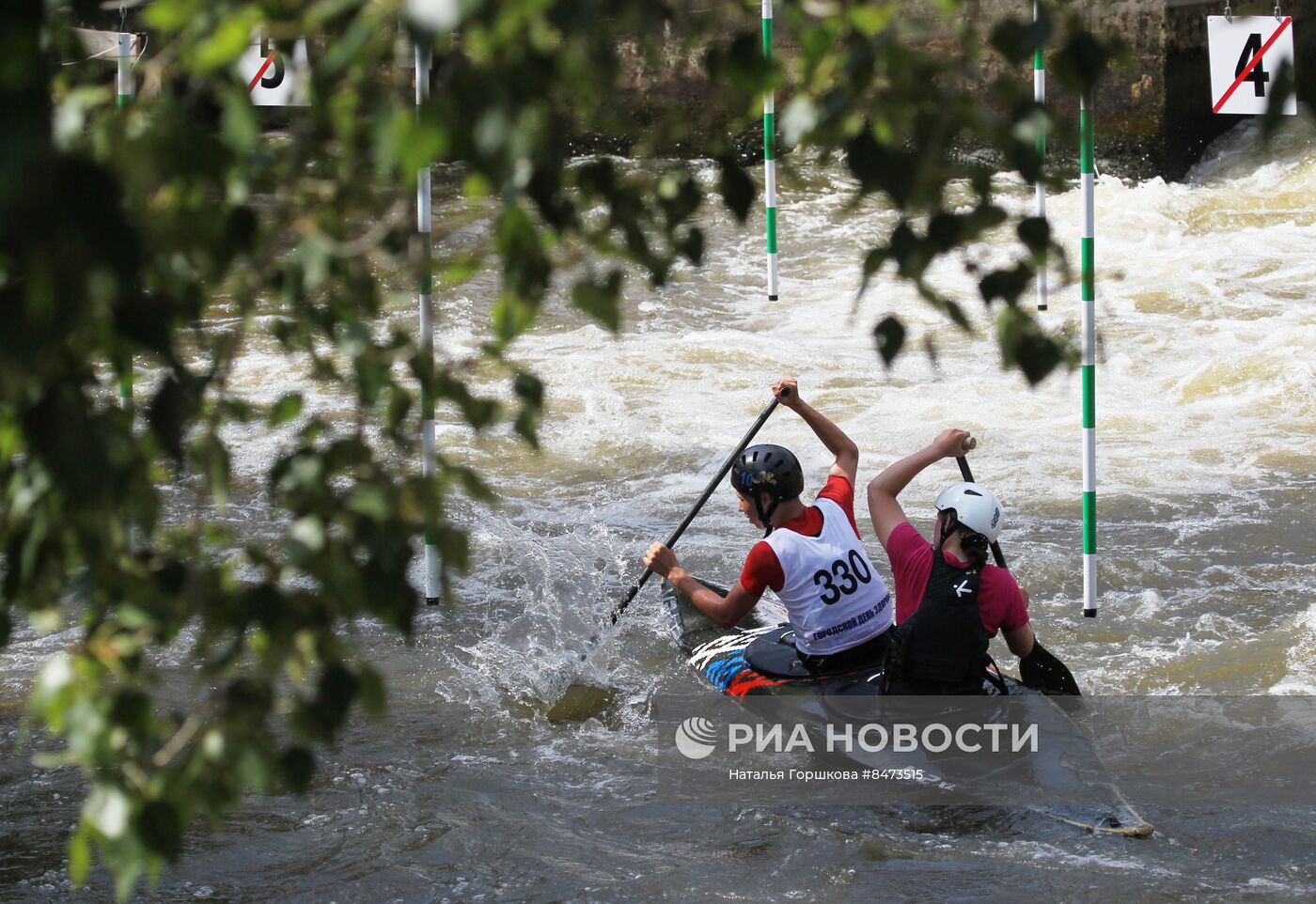 Всероссийские соревнования по гребному слалому в Тюмени