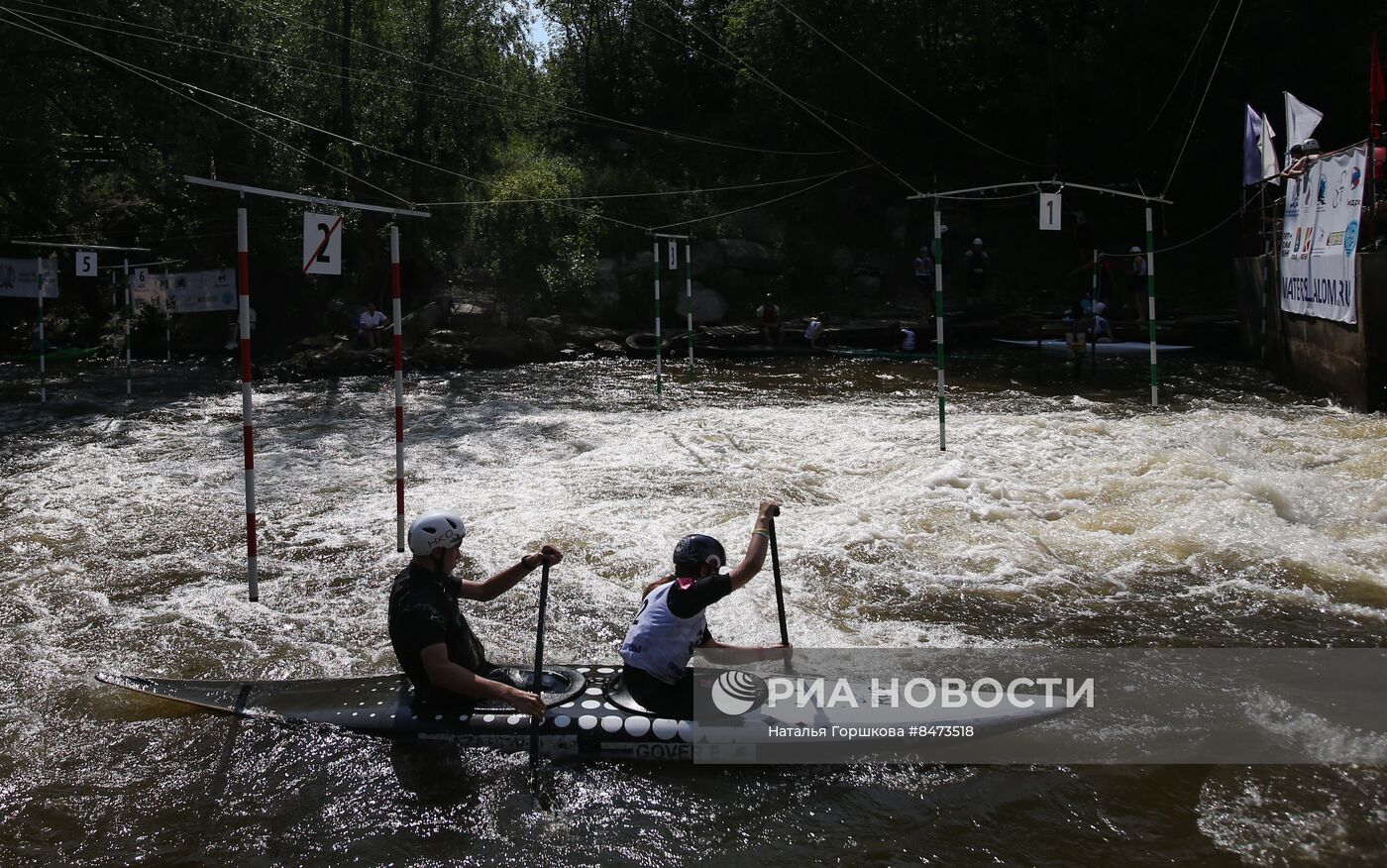 Всероссийские соревнования по гребному слалому в Тюмени