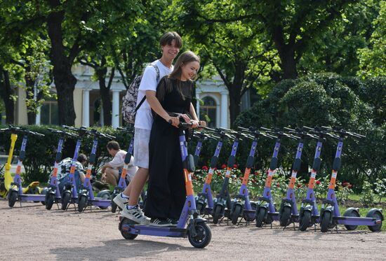 Лето в Санкт-Петербурге