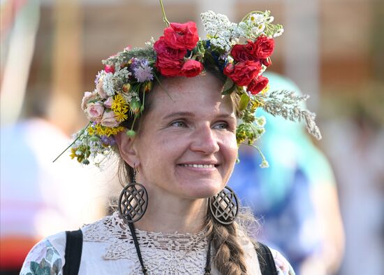 Празднование "Ивана Купалы" в Татарстане