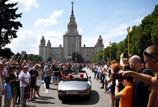 Городской фестиваль "Ретрорейс" 