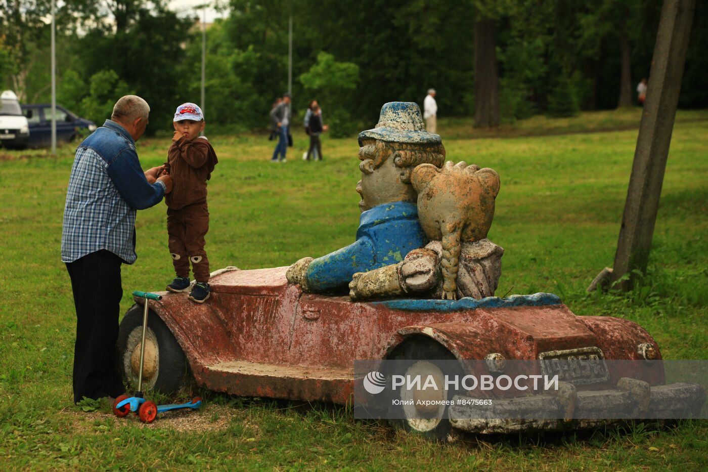 Детская площадка из СССР в Кашине