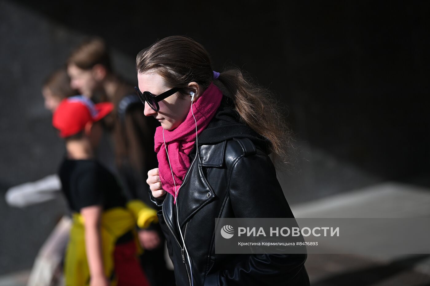 Холодная погода в Москве