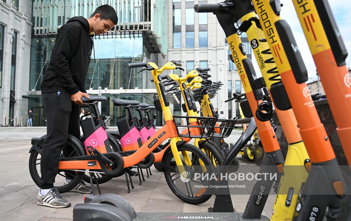 Whoosh запустил аренду электровелосипедов в Москве