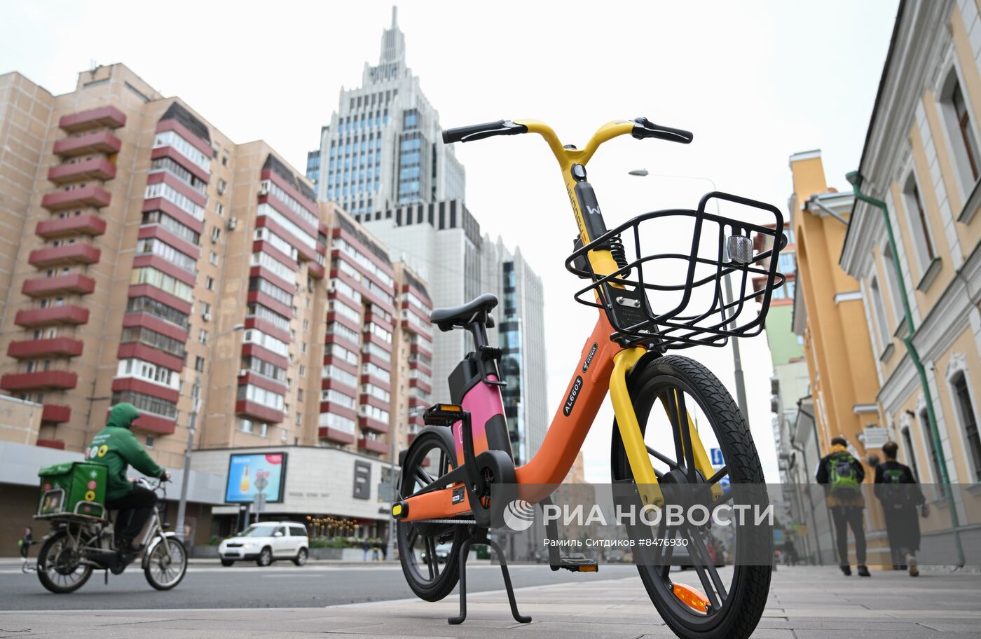 Whoosh запустил аренду электровелосипедов в Москве