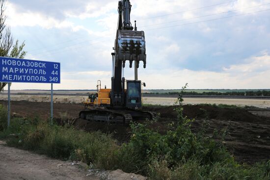 Восстановление дорожной инфраструктуры в ДНР