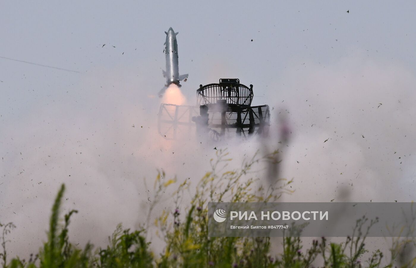 Работа ПВО второго армейского корпуса на Южном направлении