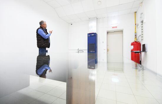 В центре имени И. Э. Грабаря для хранения иконы Святой Троицы подготовили специальное помещение