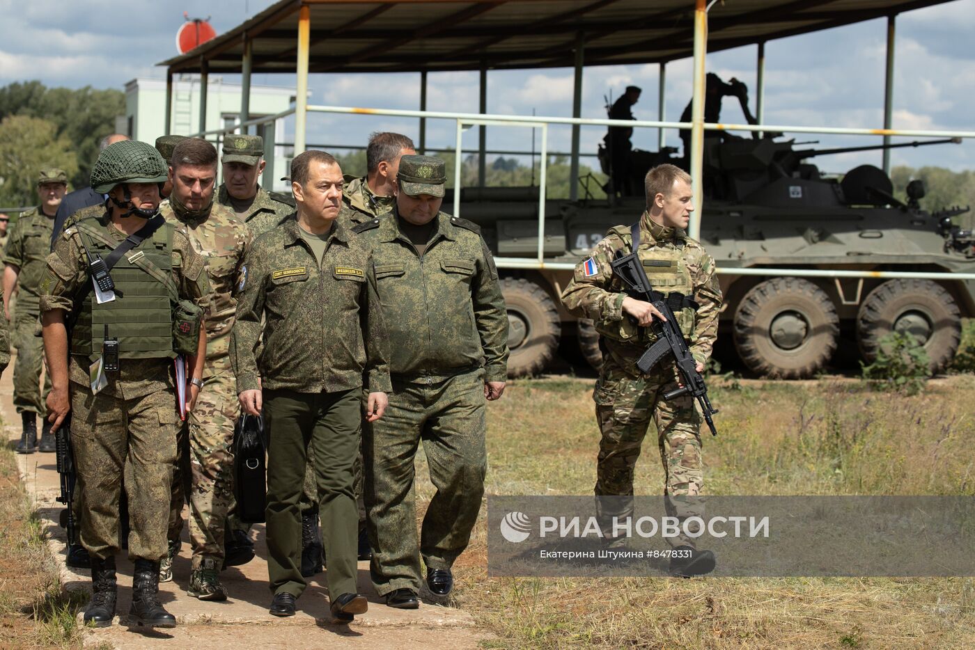 Рабочая поездка зампреда Совбеза Д. Медведева в Приволжский федеральный округ