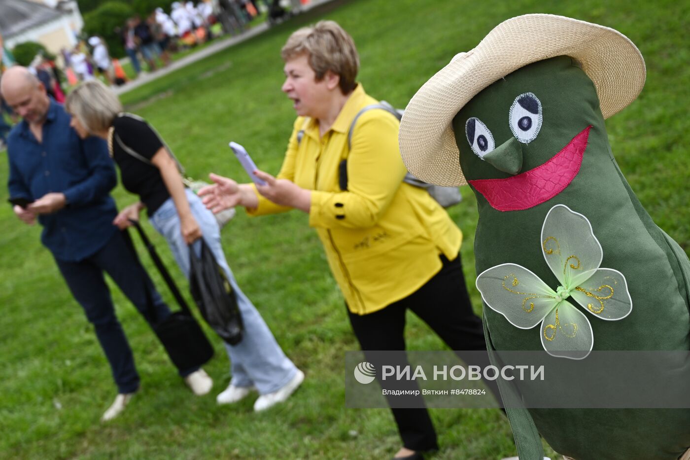 Праздник-фестиваль "День огурца" в Суздале